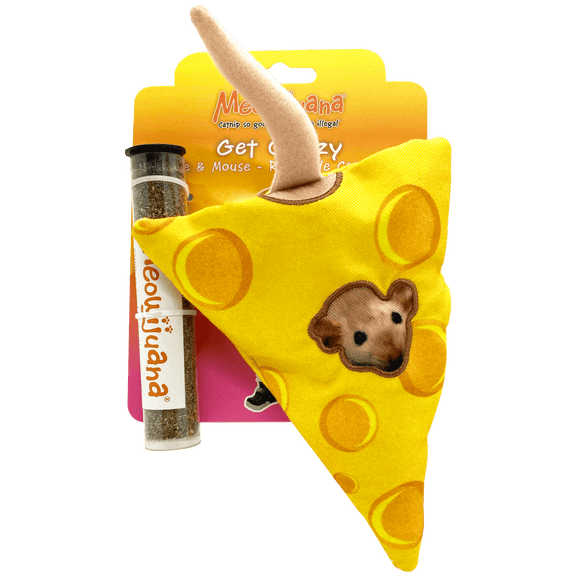 Get Cheezy Refillable Cheese and Mouse - 12/case