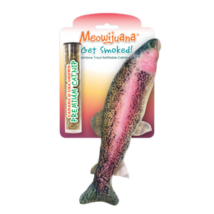 Get Smoked Rainbow Trout Catnip Toy - 12 Pk/Case