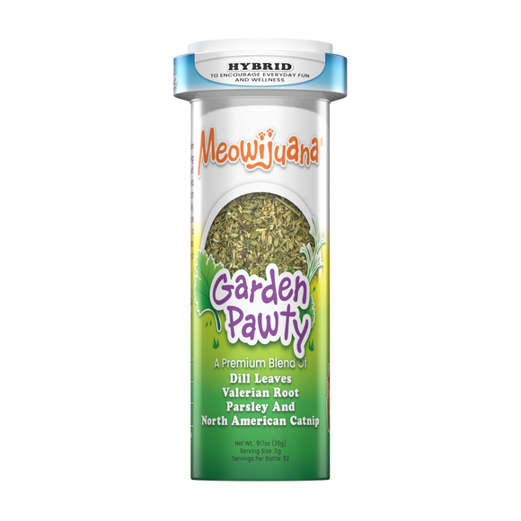 Garden Pawty - Catnip, Dill, Parsley, and Valerian Root Blend