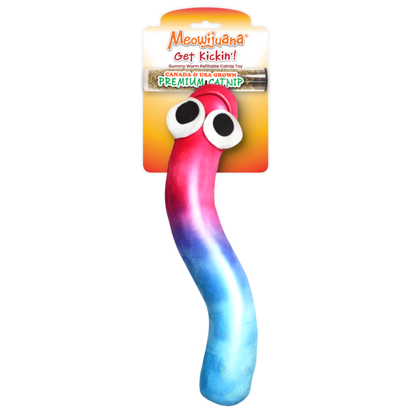 Get Kickin' Refillable Gummy Worm - Case Pack - 12/case