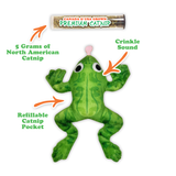 Get Sprung Funny Frog Catnip Toy