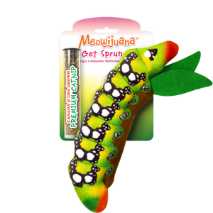 Get Sprung Hungry Caterpillar Catnip Toy