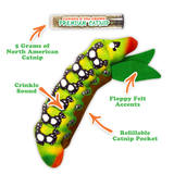 Get Sprung Hungry Caterpillar Catnip Toy
