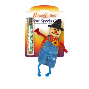 Get Spooked Scarecrow Catnip Toy