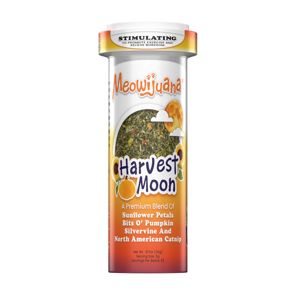 Harvest Moon Catnip Blend - Catnip, Sunflower, Bits O' Pumpkin & Silvervine