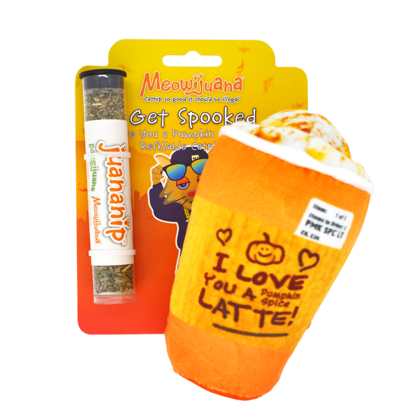 Get Spooked Refillable Pumpkin Spice Latte - 12/case