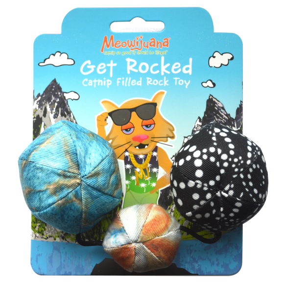Get Rocked String of Stones Catnip Toy
