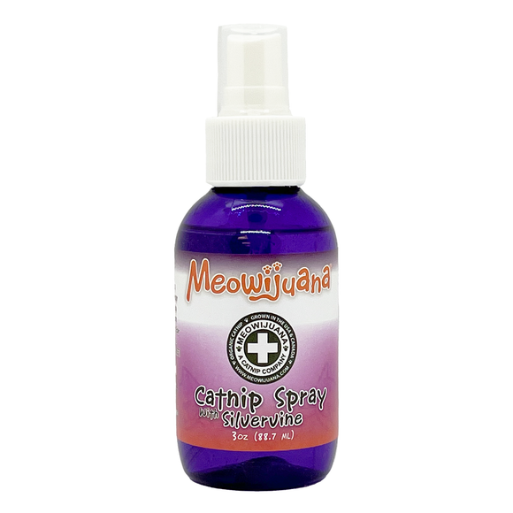 3 Ounce Catnip & Silvervine Spray