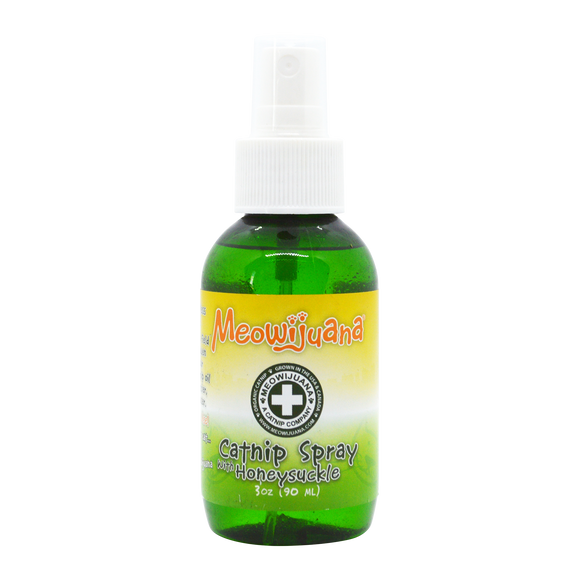 3 Ounce Catnip & Honeysuckle Spray
