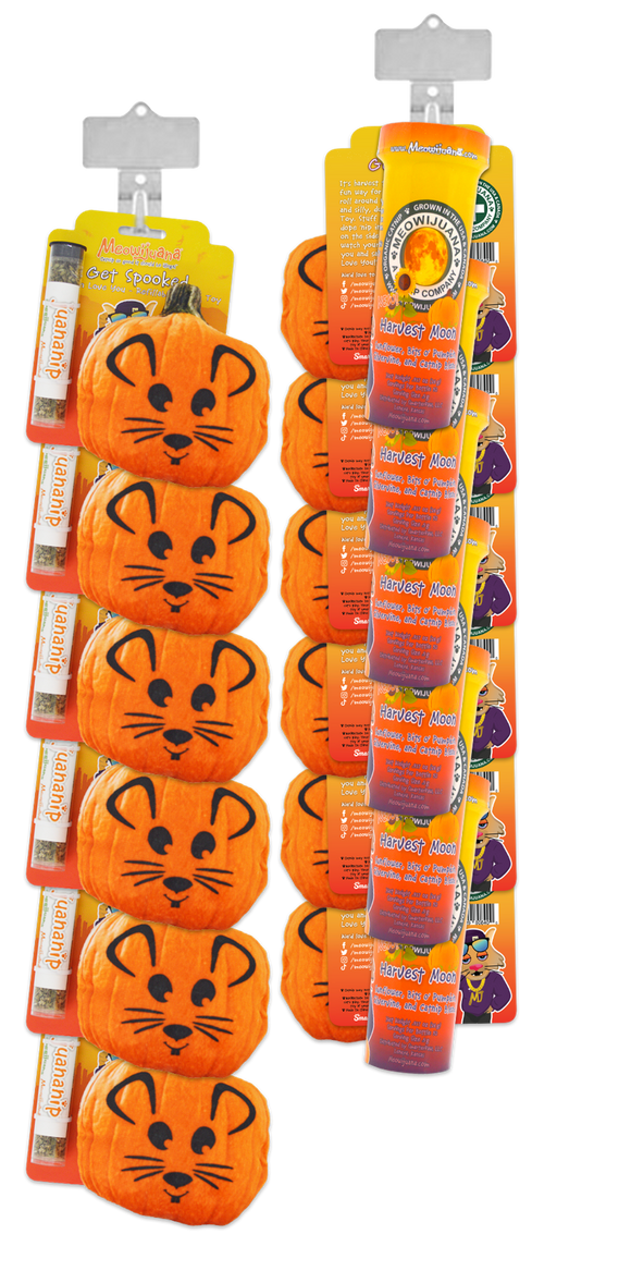 Get Spooked Pumpkin and Harvest Moon Clip Strip
